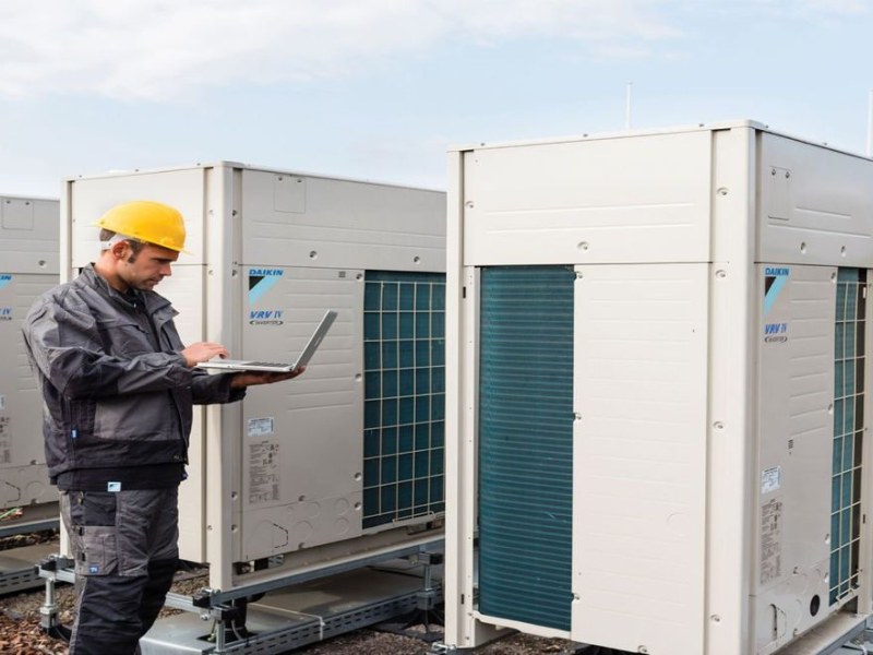 Εγκατάσταση συστήματος κλιματισμού τύπου VRF - VRV